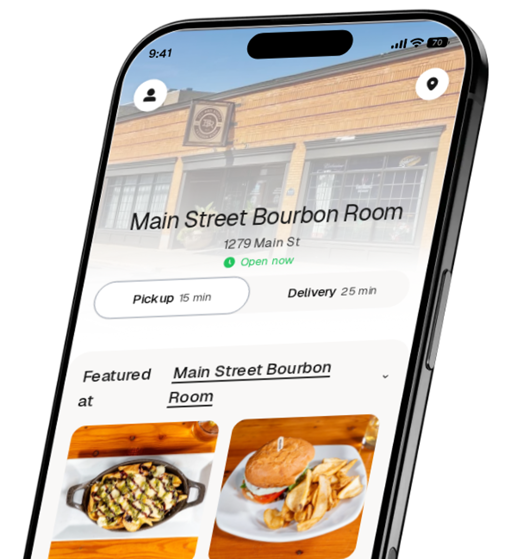 Main Street Bourbon Room app preview