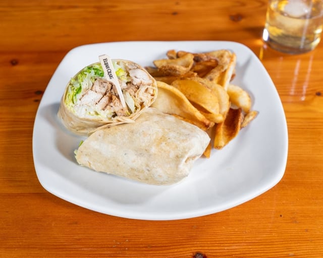 Chicken Caesar Wrap.