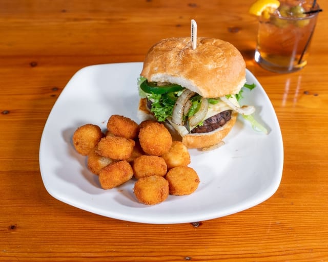Cajun Burger.