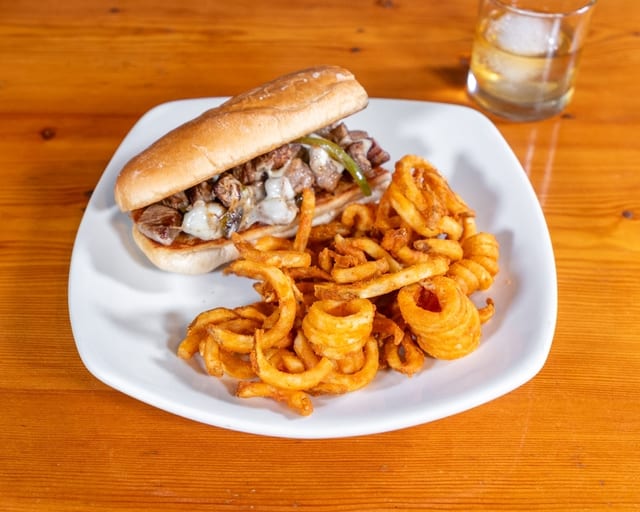 Philly Cheesesteak Sandwich.
